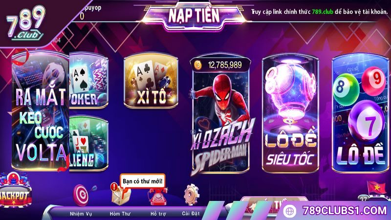 Lô đề 789CLUB hình thức đang làm mưa làm gió trên thị trường